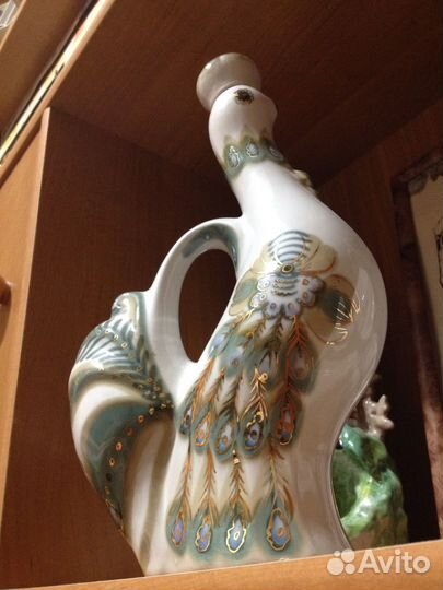 Штоф «Павлин» («Жар-птица») Полонне зхк 70-е Новый