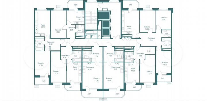1-к. квартира, 48 м², 13/24 эт.
