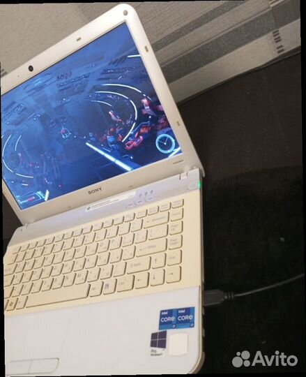 Сильный Sony Vaio I7-740QM, 16, Radeon 5000s, SSD