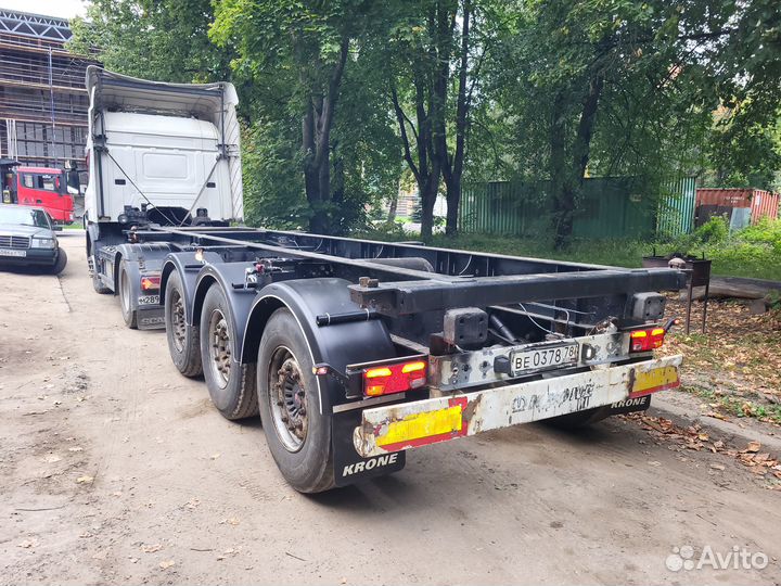 Полуприцеп контейнеровоз Krone SDC24, 2013