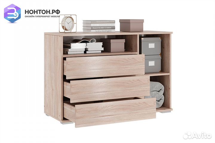 Комод Лайк 26.01 дуб мария / горчица