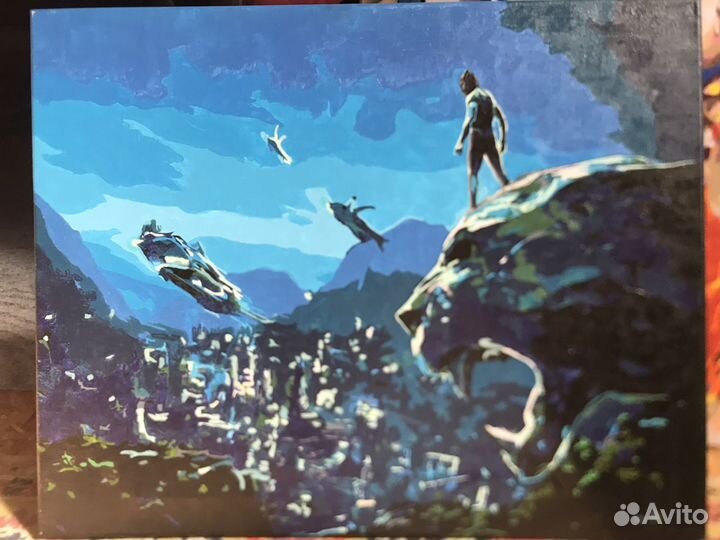 Картина готовая по номерам