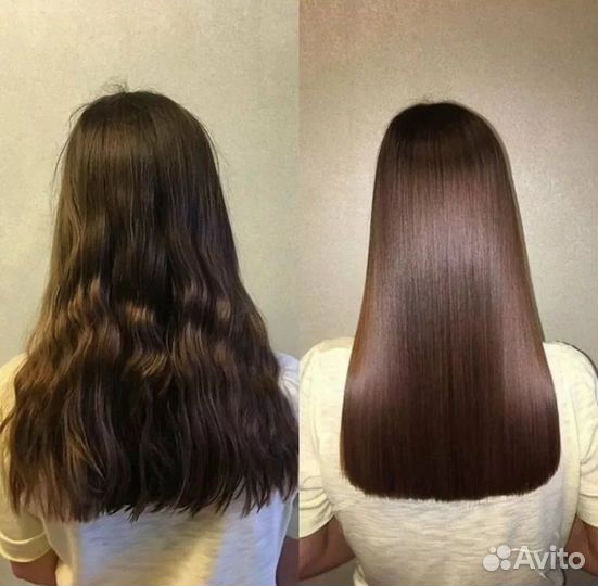 Кератиновое выпрямление волос на дому