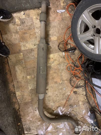 Stinger паук 421 +резонатор с гофрой ваз 2110-12