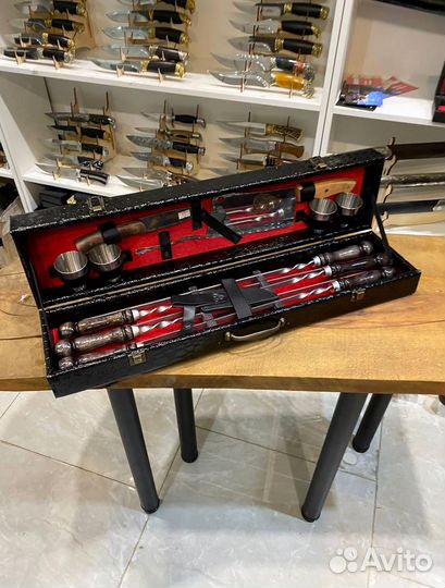 Набор приборов для барбекю наб.87.83