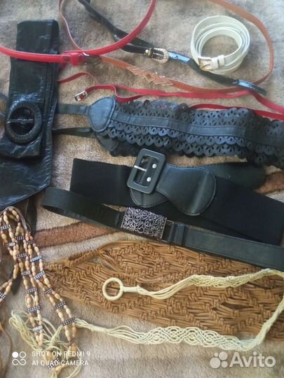 Ремни и пояса женские