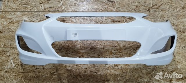 Бампер передний Hyundai solaris 2010-2014 под цвет