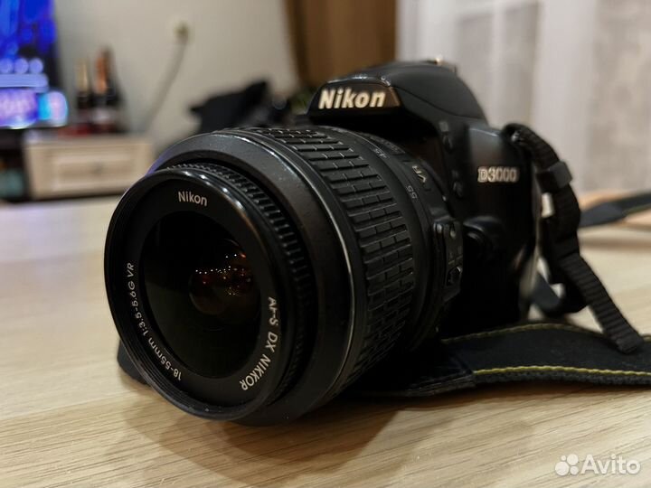 Зеркальный фотоаппарат nikon d3000