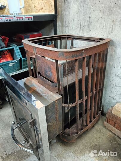 Печь для бани на дровах kastor