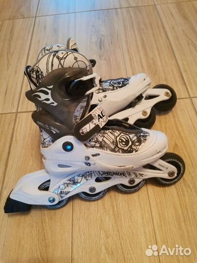 Роликовые коньки детские раздвижные