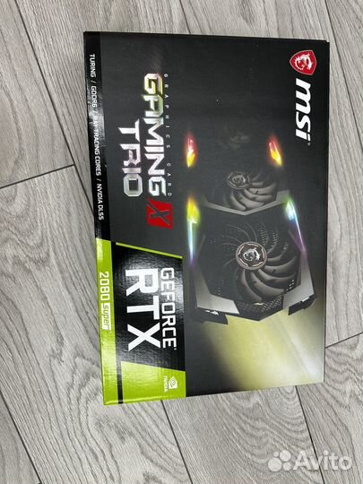 Msi rtx 2080 super Gaming Trio 8GB