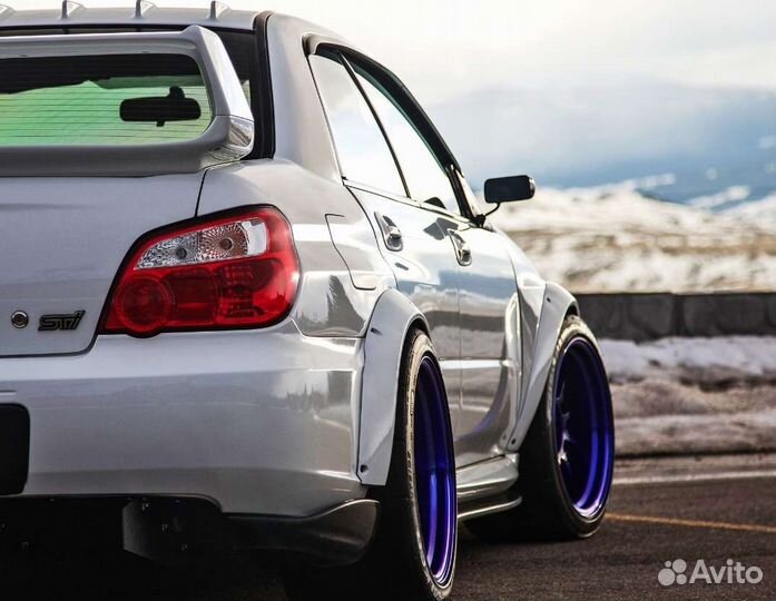 Обвес, расширение Subaru impreza WRX STI