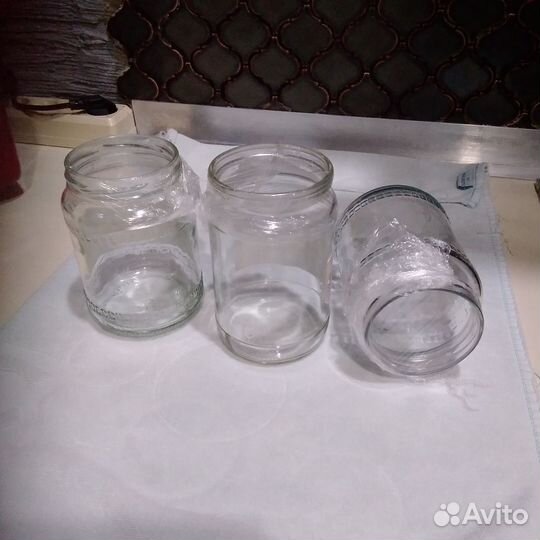 Стеклянные банки разные