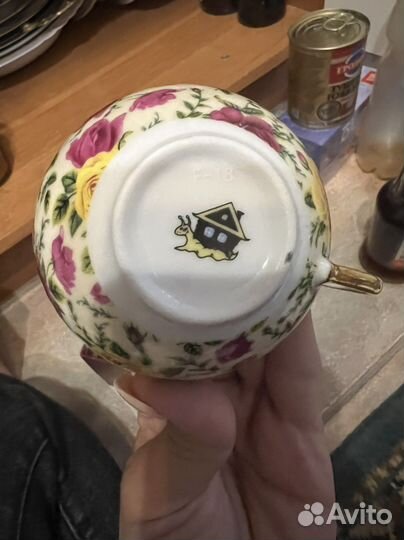 Кофейная чайная пара китайский фарфор