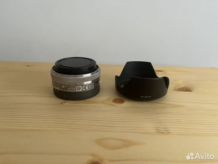 Объектив sony sel16f28