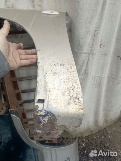 Крыло переднее левое kia cerato 1