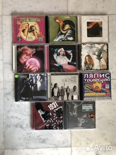 CD диски с музыкой