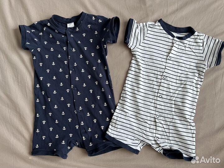 Детские вещи пакетом на мальчика 74 80 см