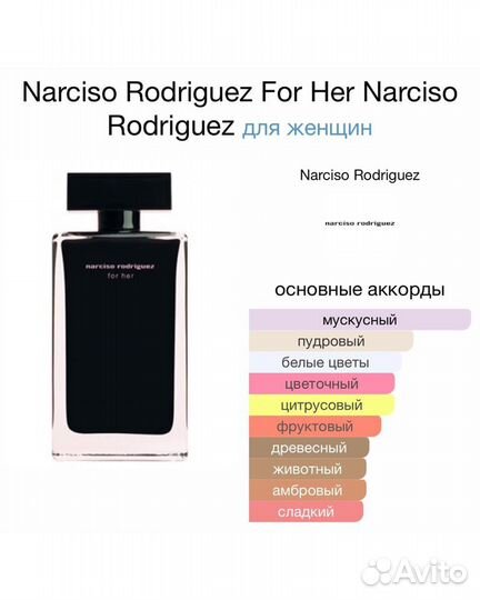 Narciso Rodriguez for Her