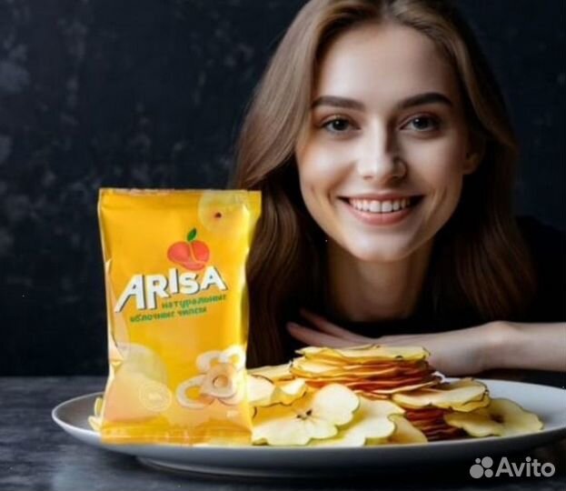 Яблочные чипсы оптом