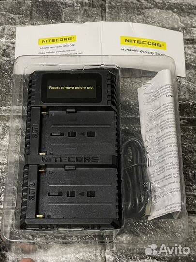 Зарядное устройство Nitecore USN3 PRO для sony