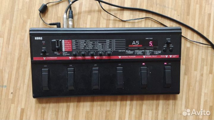 Гитарный процессор korg A5