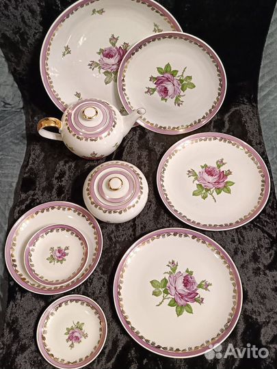 Советская посуда фарфор