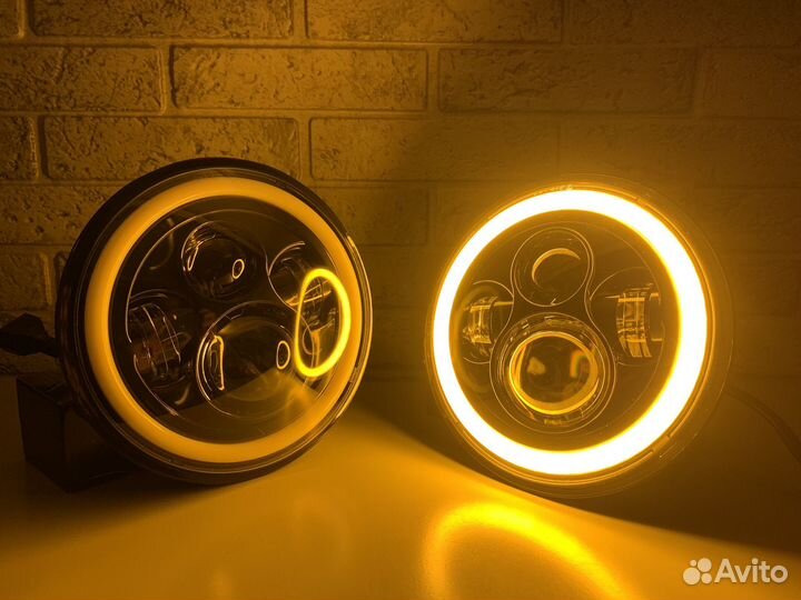 Светодиодные LED фары Нива Niva