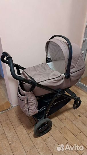 Коляска Peg Perego Book Plus 3 в 1 бежевая торг