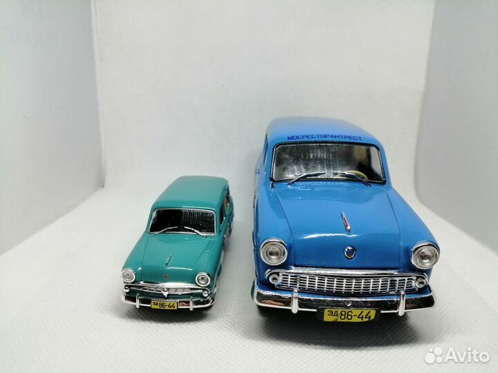 Модель Москвич-423-430 «Мосресторантрест» 1:24