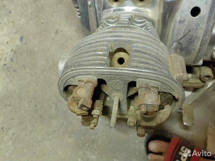 Двигатель Урал + Коробка