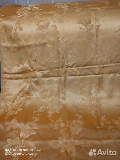 Ткани винтаж,крепдешин,шелк-жаккард. Атлас