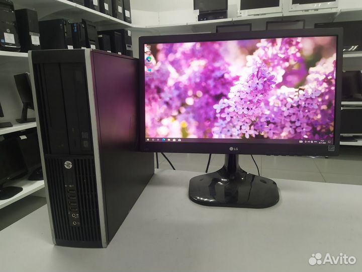 Фирменный HP Intel Core i3/ DDR3/ SSD + монитор