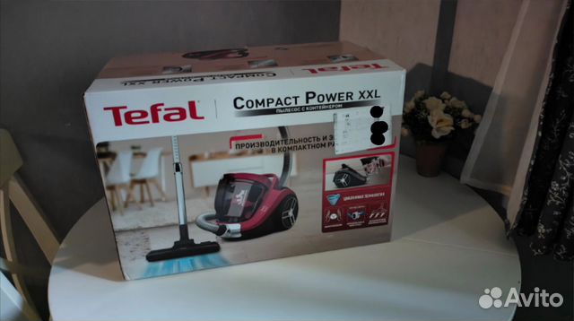 Пылесос Tefal Compact power XXL купить в Москве | Товары для дома и ...