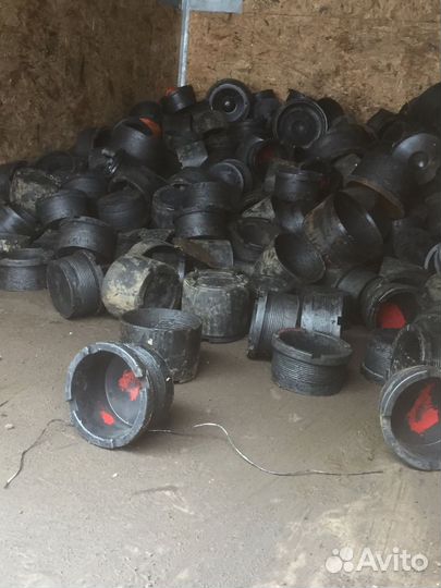 Заглушки от труб пнд б/у