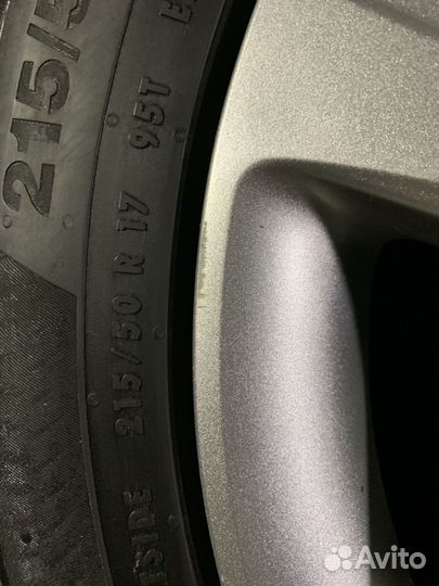 Зимние Колёса Opel 215/50 R17 Б/у