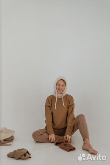 Капор из пуха норки