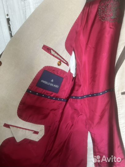 Пиджак Angelo Galasso fatto IN italia