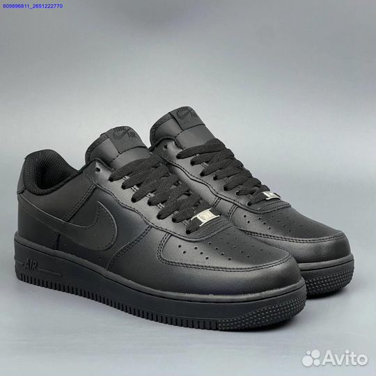 Nike Air Force 1 Black (Арт.85432)