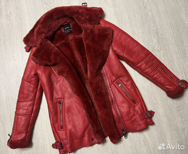Дубленка bershka