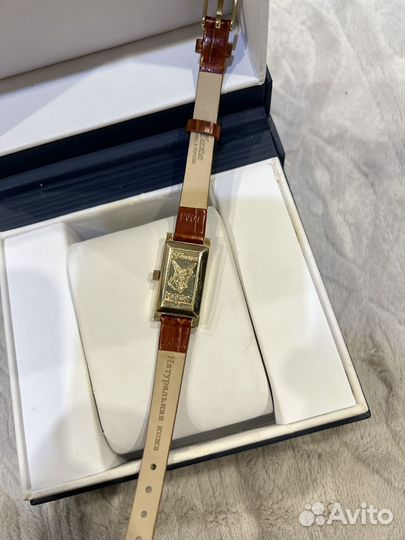 Золотые часы женские 585 ника