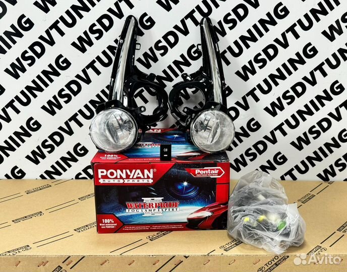 Туманки для Toyota Vitz 130,131,135 (Витц) 2017-20