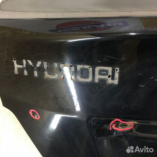 Крышка Дверь багажника Hyundai solaris