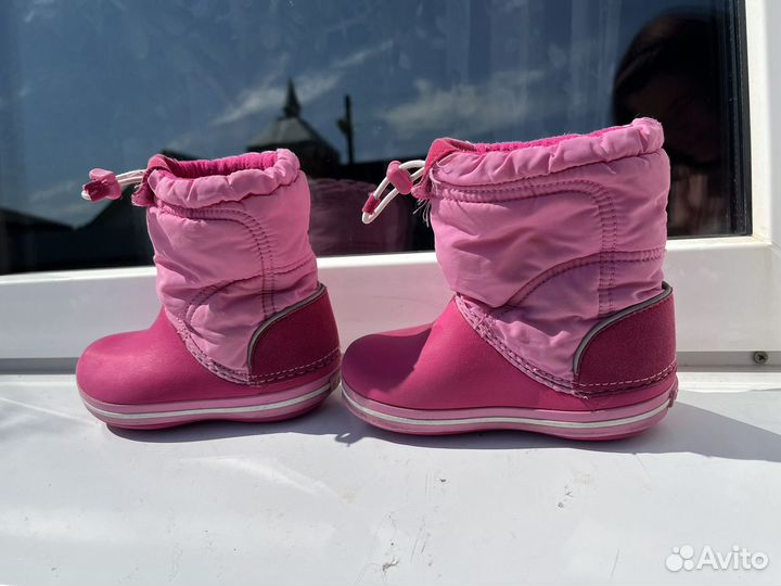 Сапоги crocs c8 для девочки