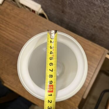 Ваза для цветов Диана опаловая 38см