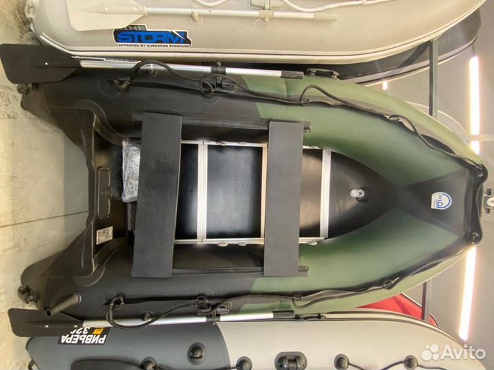 Лодка пвх Stormline Adventure Standard 340 серая