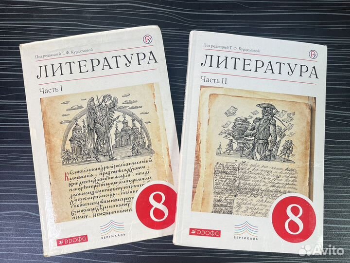 Литература курдюмова 8 класс часть 1 часть 2