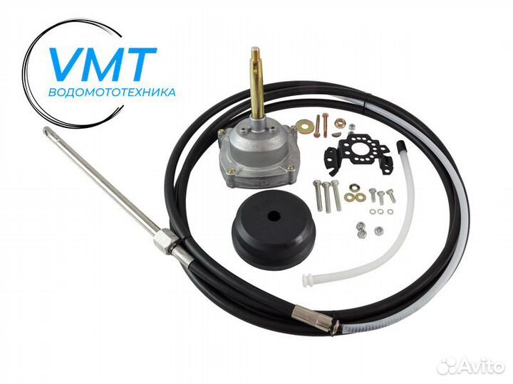 Редуктор рулевой для лодки