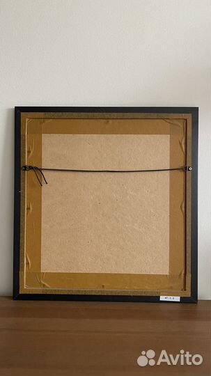 Картина репродукция на холсте в раме с багетом