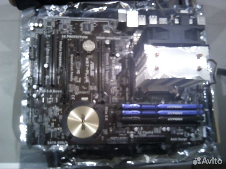 Комплект Asus H97+i5+Cooler+память